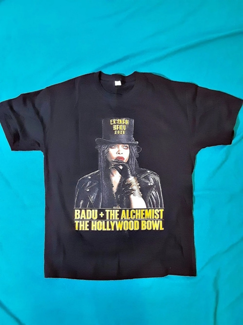 Badu + The Alchemist Graphic Tee in Black